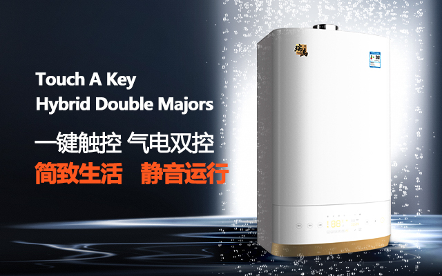 雙能源壁掛爐，省氣25%